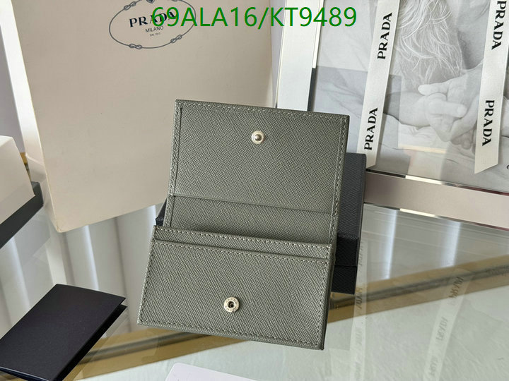 Prada-Wallet Mirror Quality Code: KT9489 $: 69USD