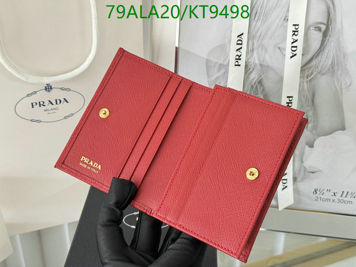 Prada-Wallet Mirror Quality Code: KT9498 $: 79USD