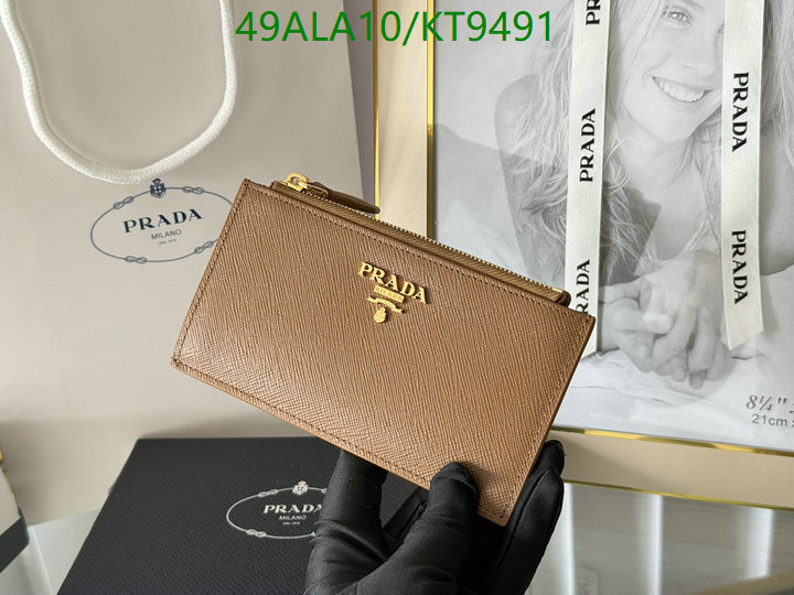 Prada-Wallet Mirror Quality Code: KT9491 $: 49USD