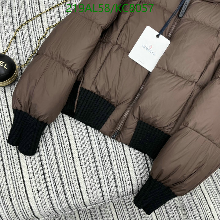 Moncler-Down jacket Women Code: KC8057 $: 219USD