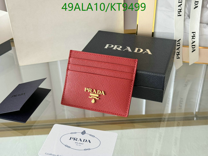 Prada-Wallet Mirror Quality Code: KT9499 $: 49USD