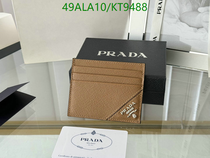 Prada-Wallet Mirror Quality Code: KT9488 $: 49USD