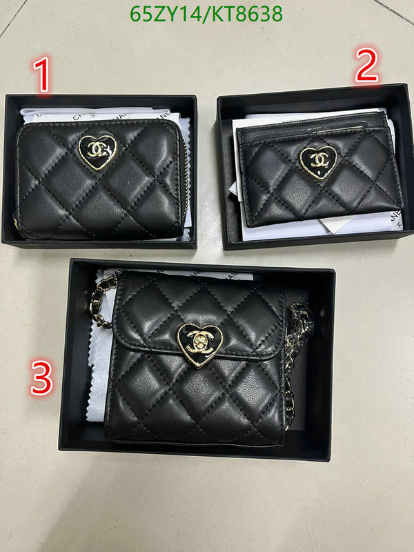 Chanel-Wallet(4A) Code: KT8638 $: 65USD