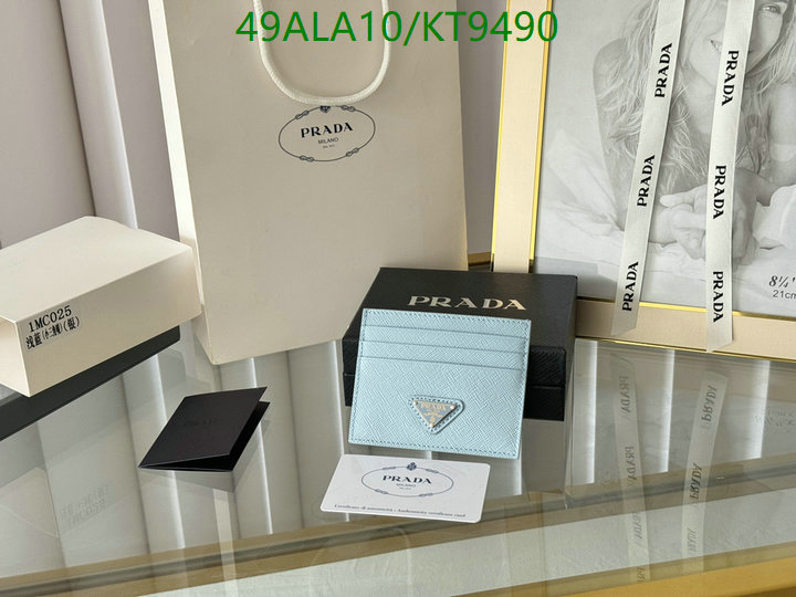 Prada-Wallet Mirror Quality Code: KT9490 $: 49USD