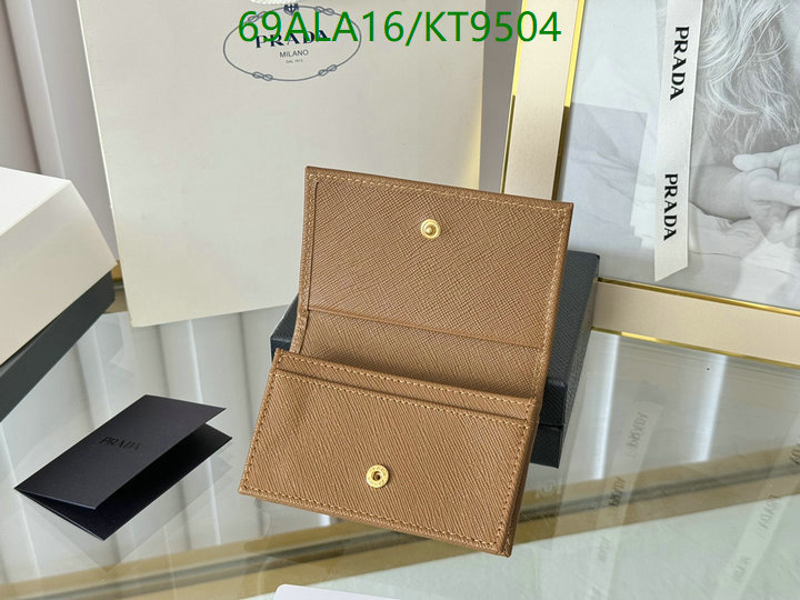 Prada-Wallet Mirror Quality Code: KT9504 $: 69USD