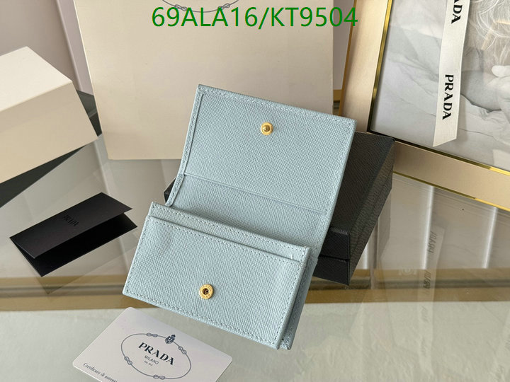 Prada-Wallet Mirror Quality Code: KT9504 $: 69USD