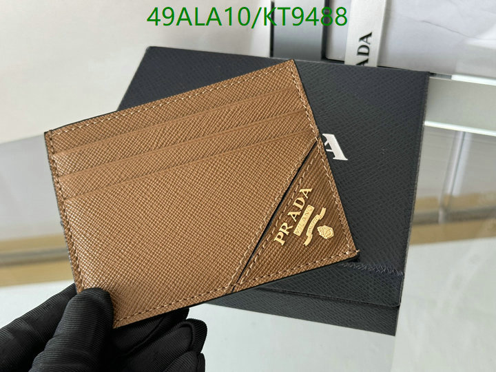 Prada-Wallet Mirror Quality Code: KT9488 $: 49USD