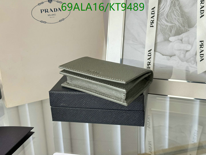 Prada-Wallet Mirror Quality Code: KT9489 $: 69USD