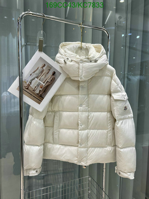 Moncler-Down jacket Women Code: KC7833 $: 169USD