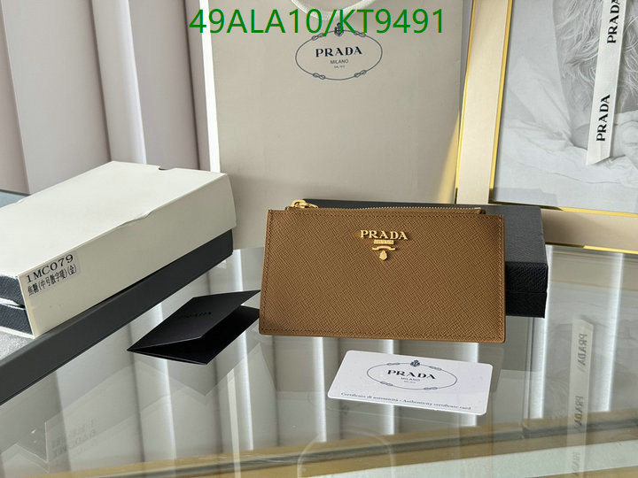 Prada-Wallet Mirror Quality Code: KT9491 $: 49USD