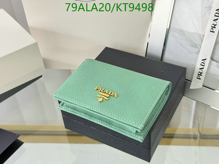 Prada-Wallet Mirror Quality Code: KT9498 $: 79USD