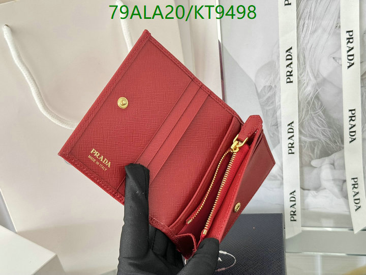 Prada-Wallet Mirror Quality Code: KT9498 $: 79USD