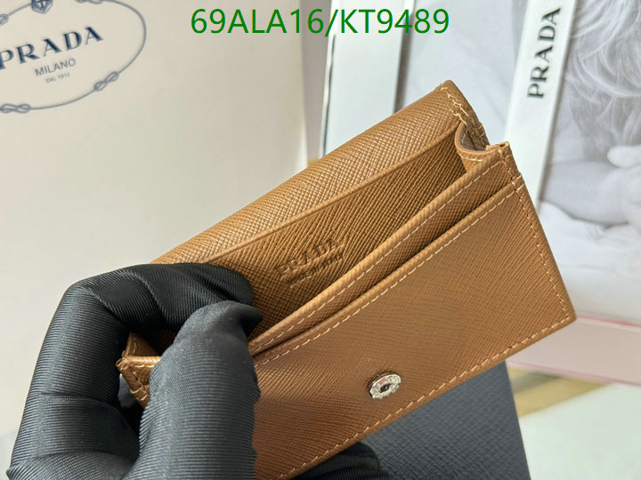 Prada-Wallet Mirror Quality Code: KT9489 $: 69USD