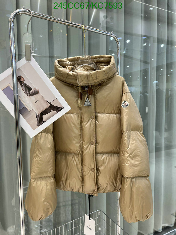 Moncler-Down jacket Women Code: KC7593 $: 245USD