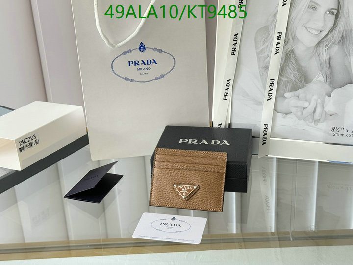 Prada-Wallet Mirror Quality Code: KT9485 $: 49USD