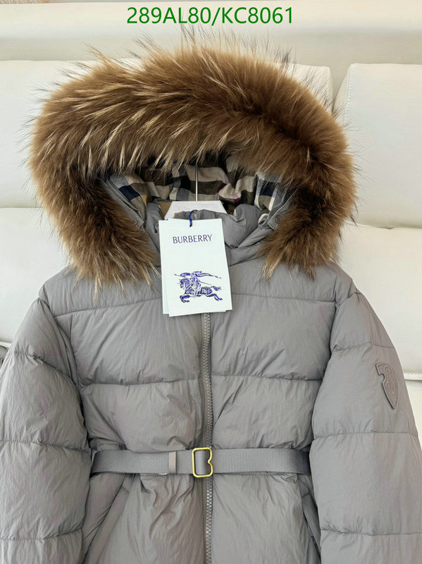 Burberry-Down jacket Women Code: KC8061 $: 289USD