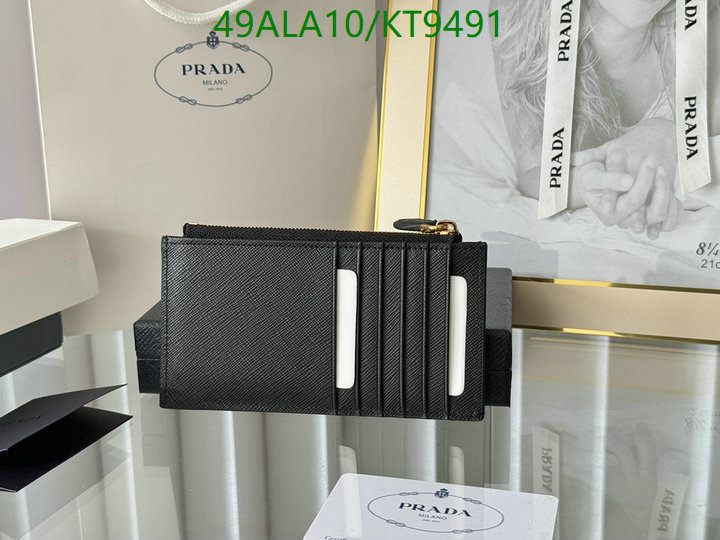 Prada-Wallet Mirror Quality Code: KT9491 $: 49USD