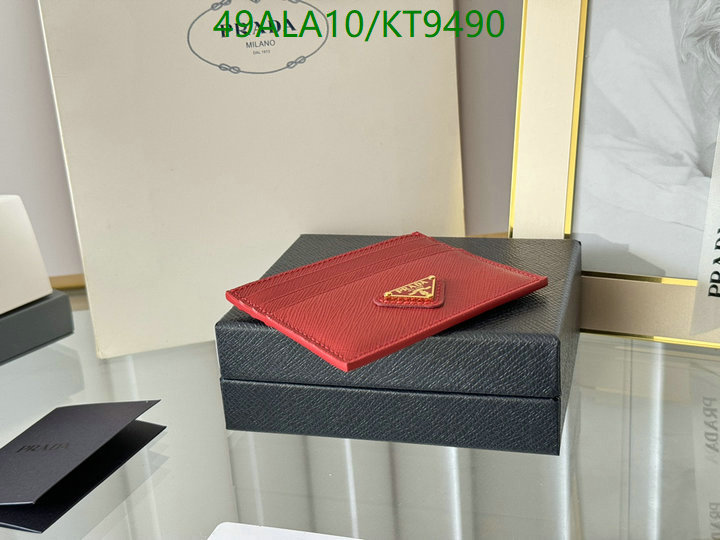 Prada-Wallet Mirror Quality Code: KT9490 $: 49USD