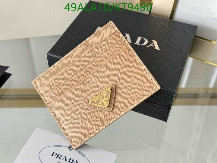 Prada-Wallet Mirror Quality Code: KT9490 $: 49USD