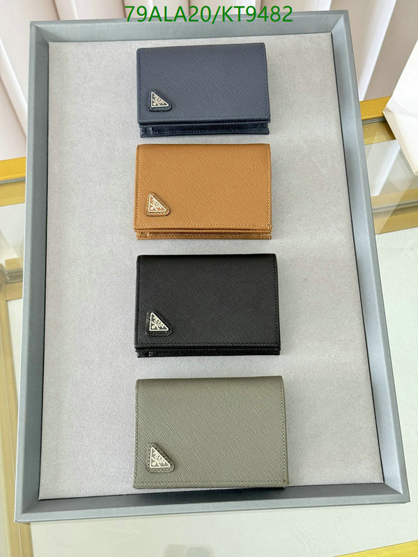 Prada-Wallet Mirror Quality Code: KT9482 $: 79USD