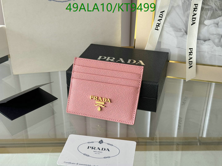 Prada-Wallet Mirror Quality Code: KT9499 $: 49USD