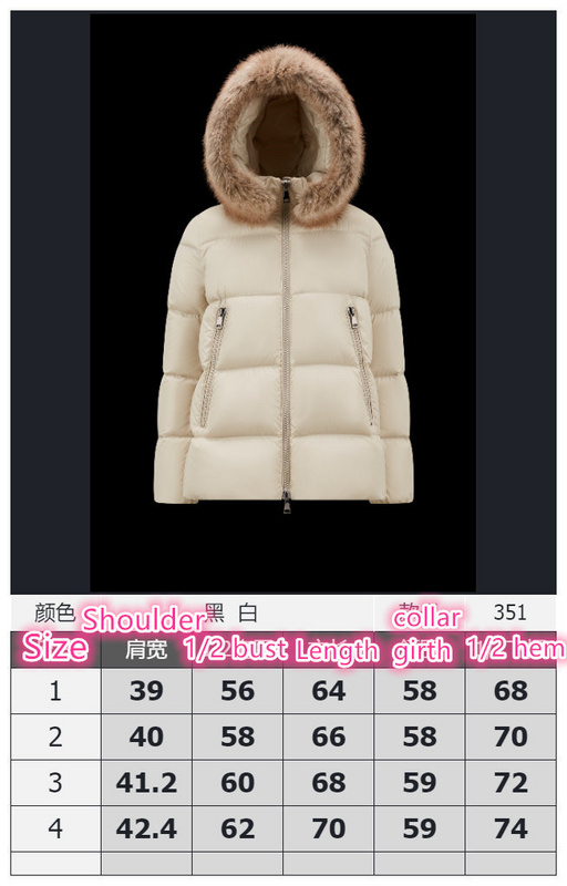 Moncler-Down jacket Women Code: KC6981 $: 219USD