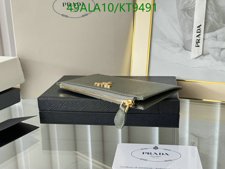 Prada-Wallet Mirror Quality Code: KT9491 $: 49USD