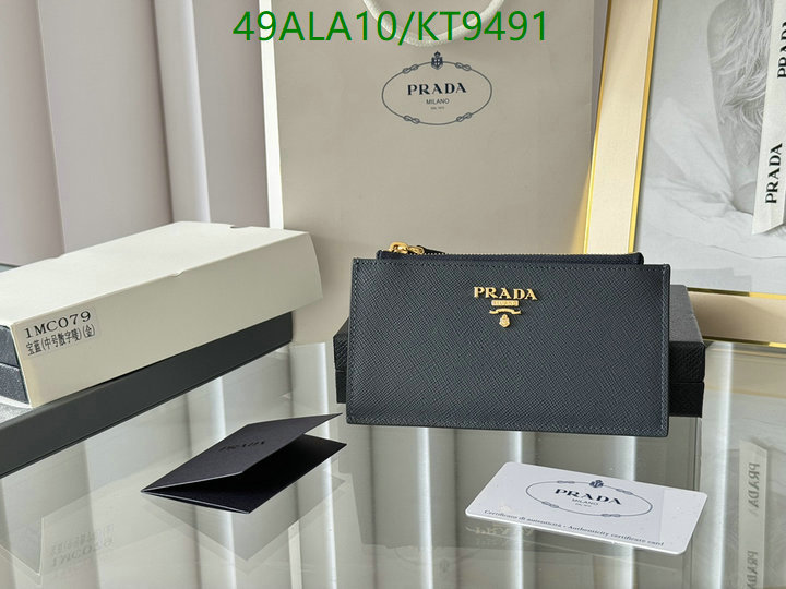 Prada-Wallet Mirror Quality Code: KT9491 $: 49USD