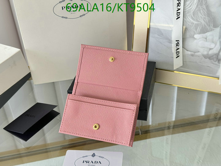 Prada-Wallet Mirror Quality Code: KT9504 $: 69USD