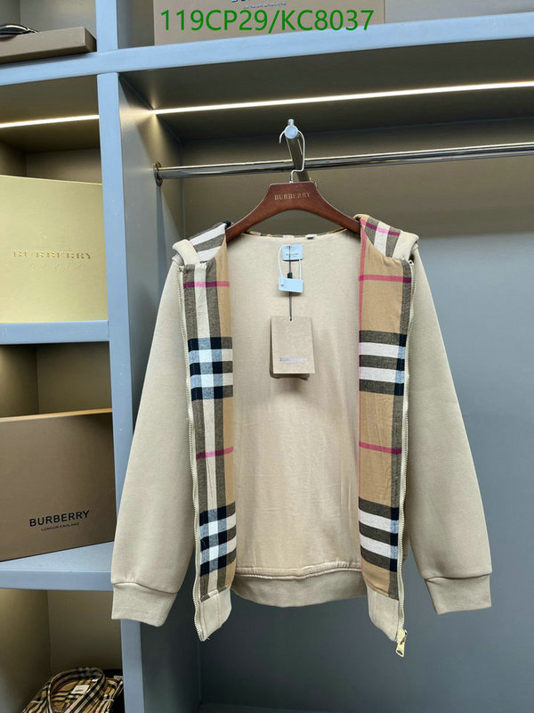 Burberry-Clothing Code: KC8037 $: 119USD