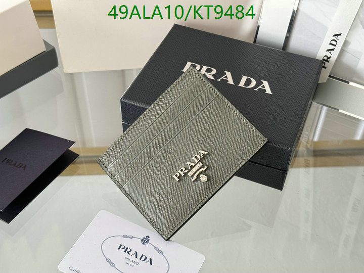 Prada-Wallet Mirror Quality Code: KT9484 $: 49USD