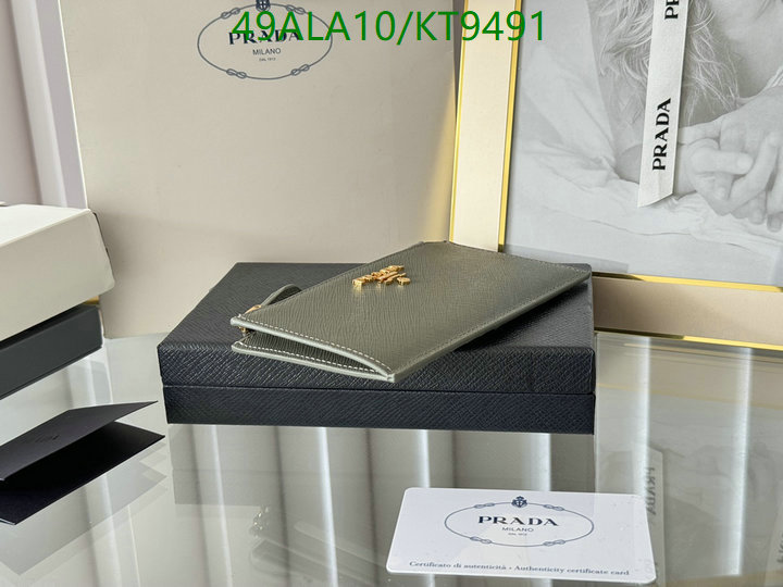 Prada-Wallet Mirror Quality Code: KT9491 $: 49USD