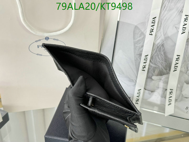 Prada-Wallet Mirror Quality Code: KT9498 $: 79USD