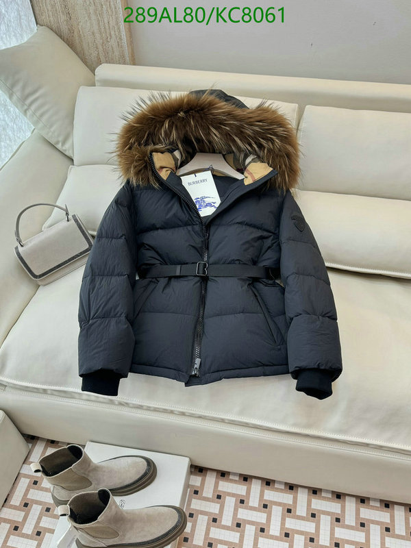 Burberry-Down jacket Women Code: KC8061 $: 289USD