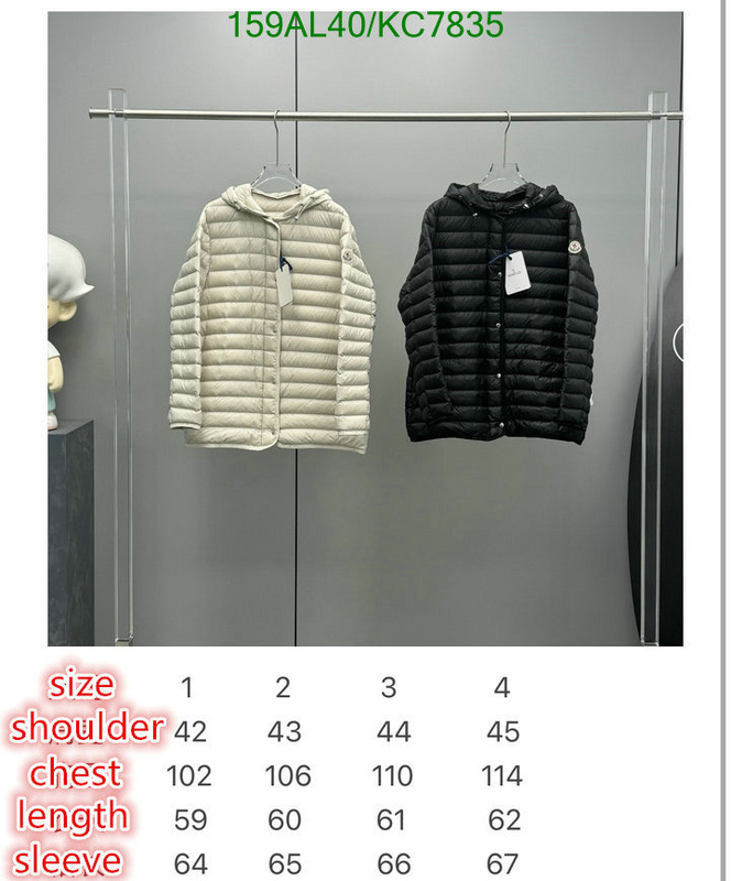 Moncler-Down jacket Women Code: KC7835 $: 159USD