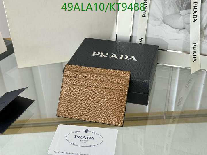 Prada-Wallet Mirror Quality Code: KT9488 $: 49USD