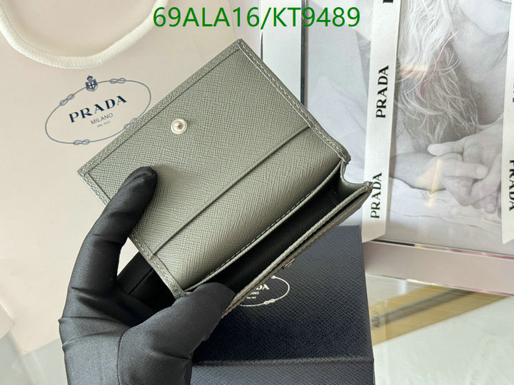 Prada-Wallet Mirror Quality Code: KT9489 $: 69USD