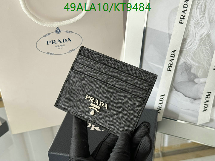 Prada-Wallet Mirror Quality Code: KT9484 $: 49USD