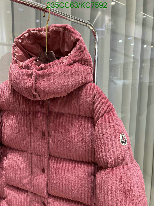 Moncler-Down jacket Women Code: KC7592 $: 235USD