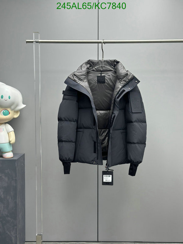 Moncler-Down jacket Men Code: KC7840 $: 245USD