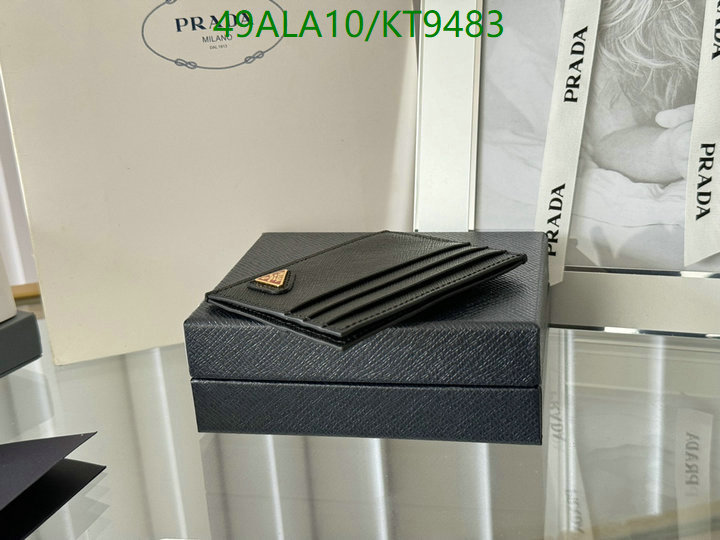 Prada-Wallet Mirror Quality Code: KT9483 $: 49USD