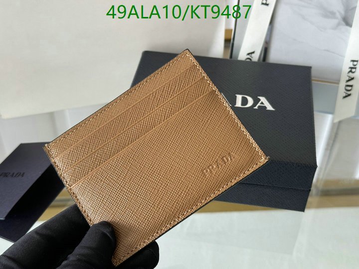 Prada-Wallet Mirror Quality Code: KT9487 $: 49USD