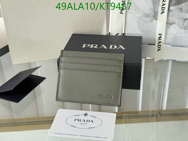 Prada-Wallet Mirror Quality Code: KT9487 $: 49USD