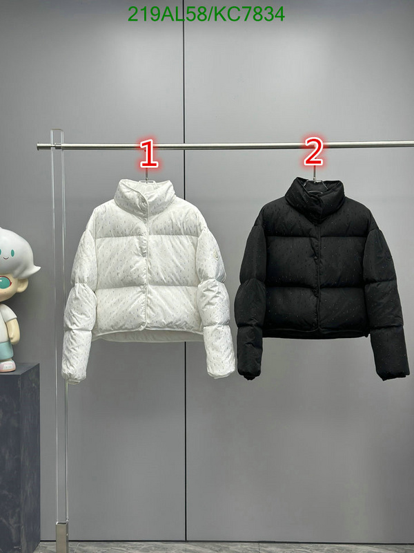 Moncler-Down jacket Women Code: KC7834 $: 219USD