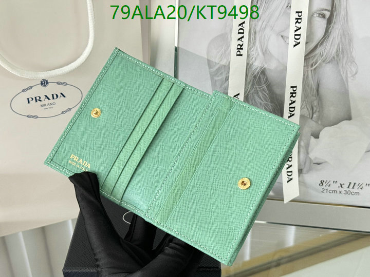 Prada-Wallet Mirror Quality Code: KT9498 $: 79USD