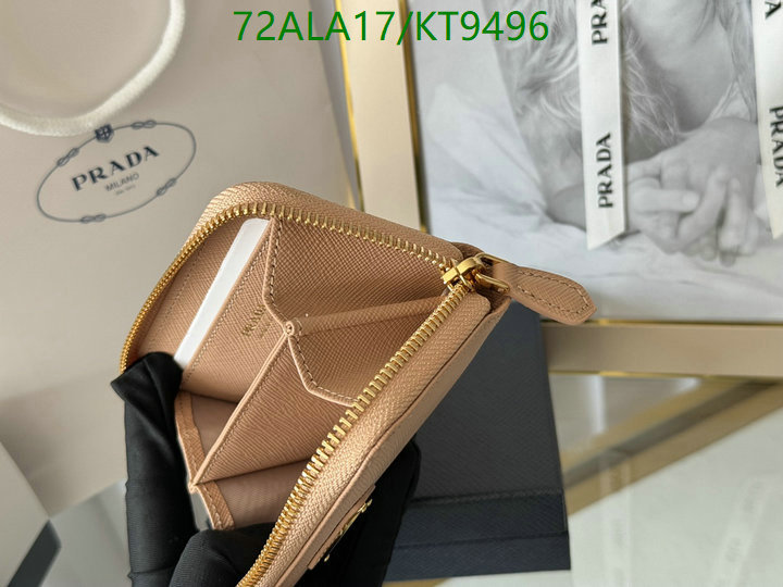 Prada-Wallet Mirror Quality Code: KT9496 $: 72USD