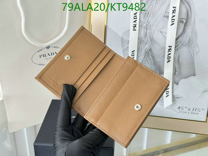 Prada-Wallet Mirror Quality Code: KT9482 $: 79USD