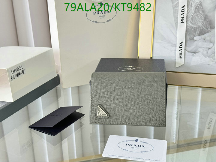 Prada-Wallet Mirror Quality Code: KT9482 $: 79USD