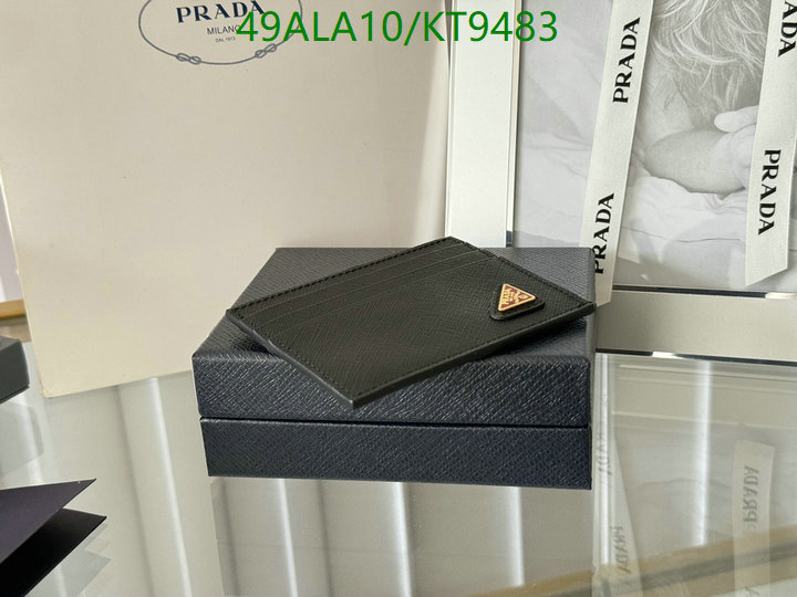 Prada-Wallet Mirror Quality Code: KT9483 $: 49USD