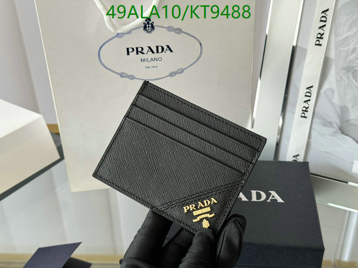 Prada-Wallet Mirror Quality Code: KT9488 $: 49USD